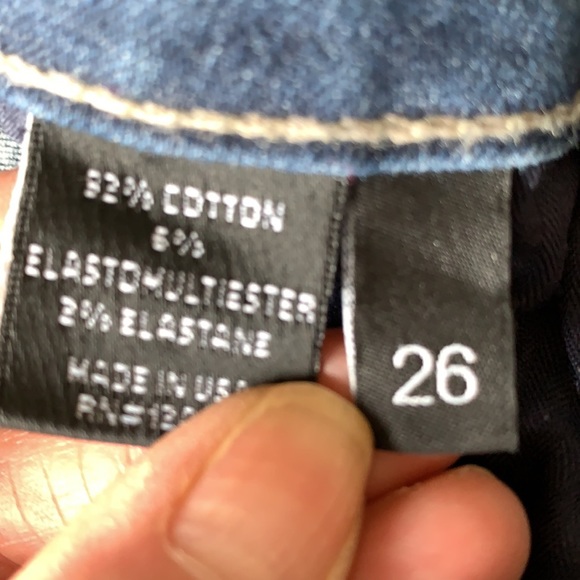 PARKER SMITH Ava Crop Skinny Jeans Blue Size 26 - Picture 13 of 13